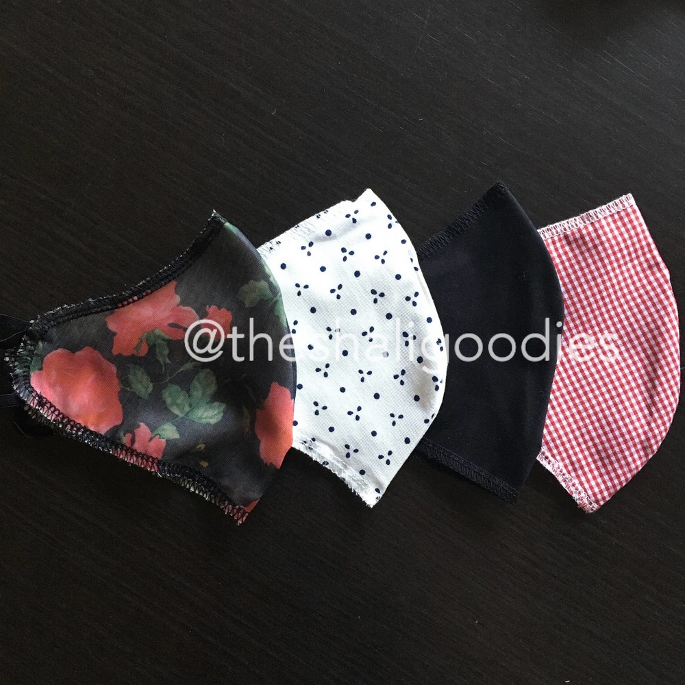 CHRISTY DAWN Masks Assorted Set of 4 - Picture 3 of 4